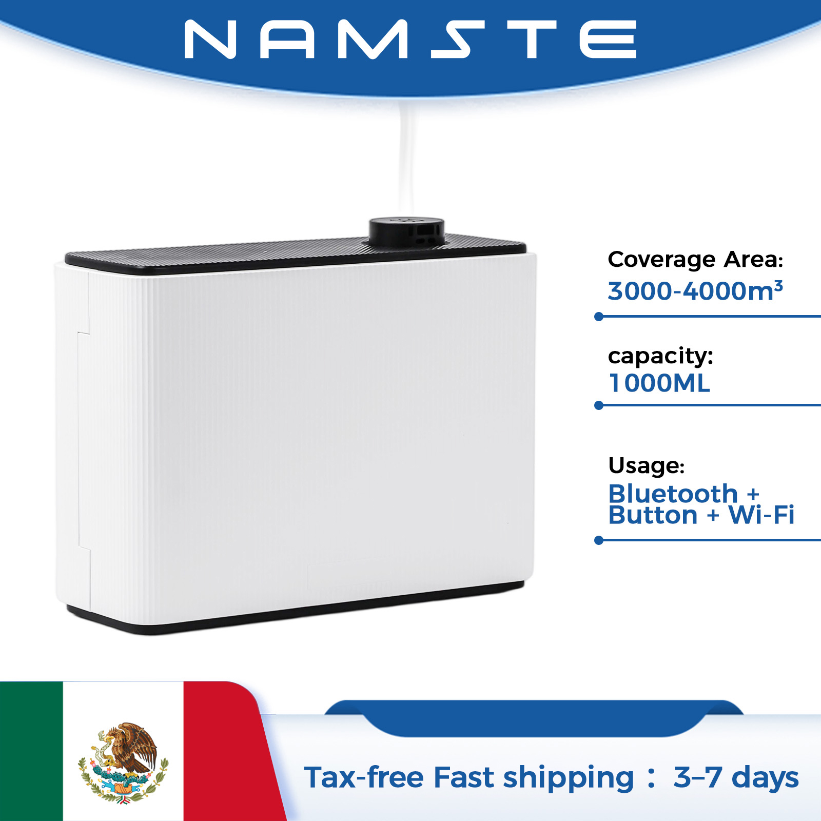 Home Fragrance Diffuser - NAMSTE 1000ML Fragrance Diffuser Smart Scent