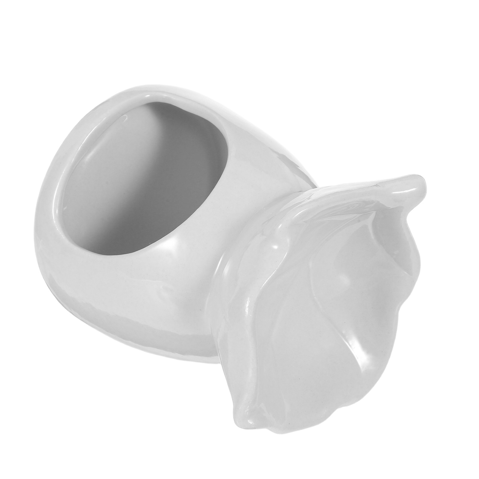 Ceramic Oil Burner - Elegant Ceramic Leaf Shaped Oil Burner