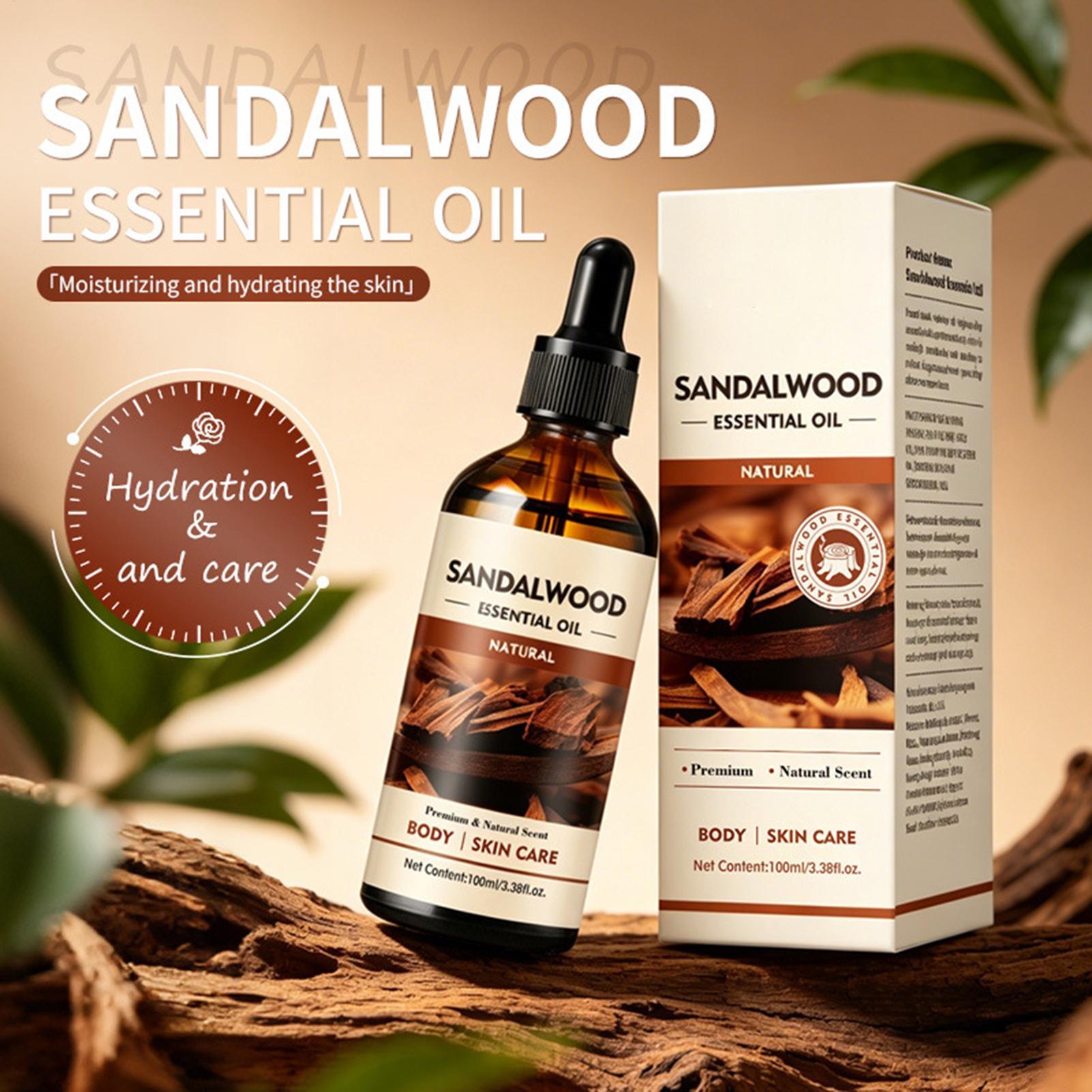Home Fragrance Oil - Sandalwood Fragrance Oil 100ml Natural Aromatherapy