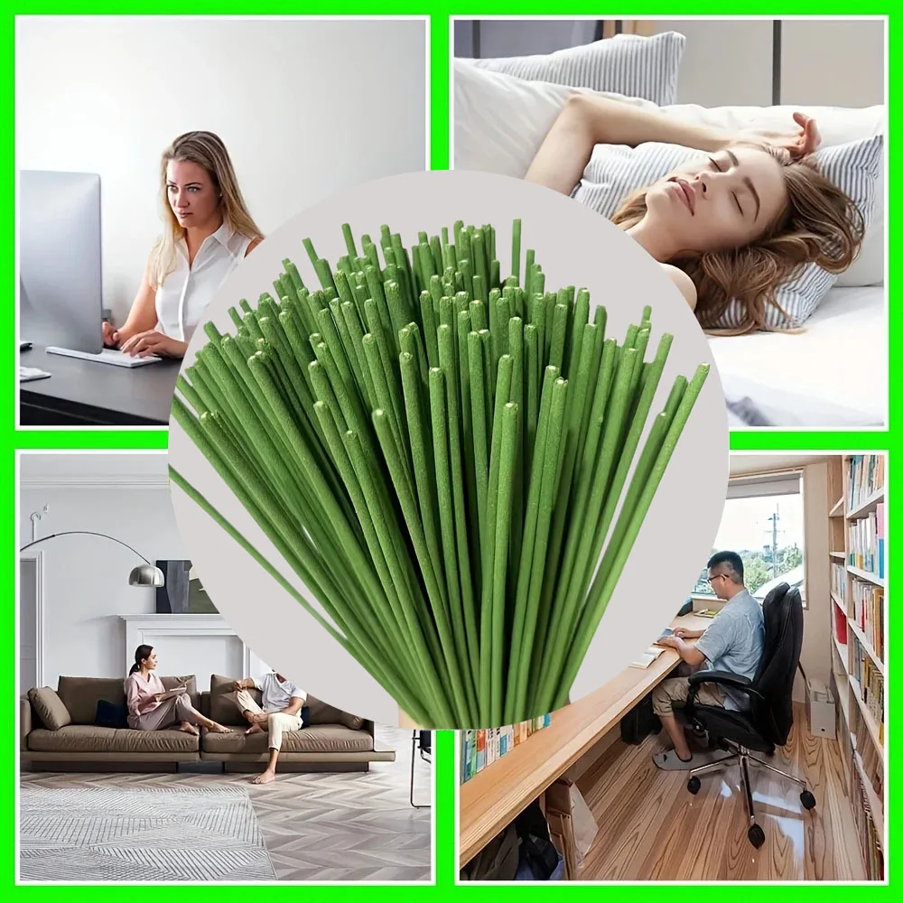 Home Fragrance Diffuser Sticks - Reed Diffuser Sticks Lemongrass Aromatherapy Bamboo