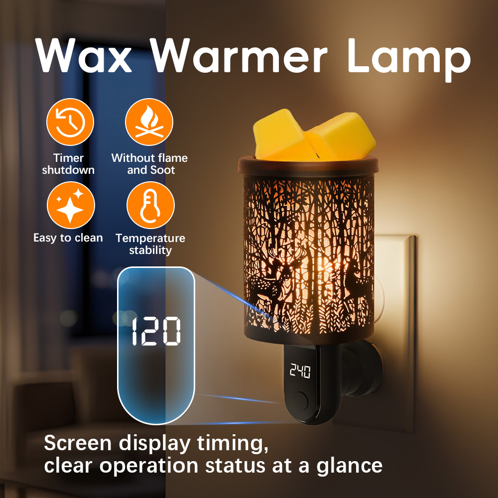 Ceramic Oil Burner - Scented Wax Melting Burner Aromatherapy Wax