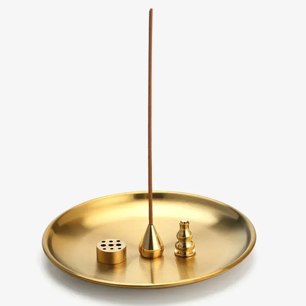 Home Fragrance Incense Sticks - 3 In 1 Round Incense Burner