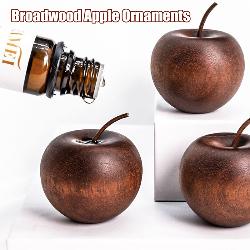 1PCS Of Wooden Apple Shaped Es - Home Fragrance Oil 评论和价格