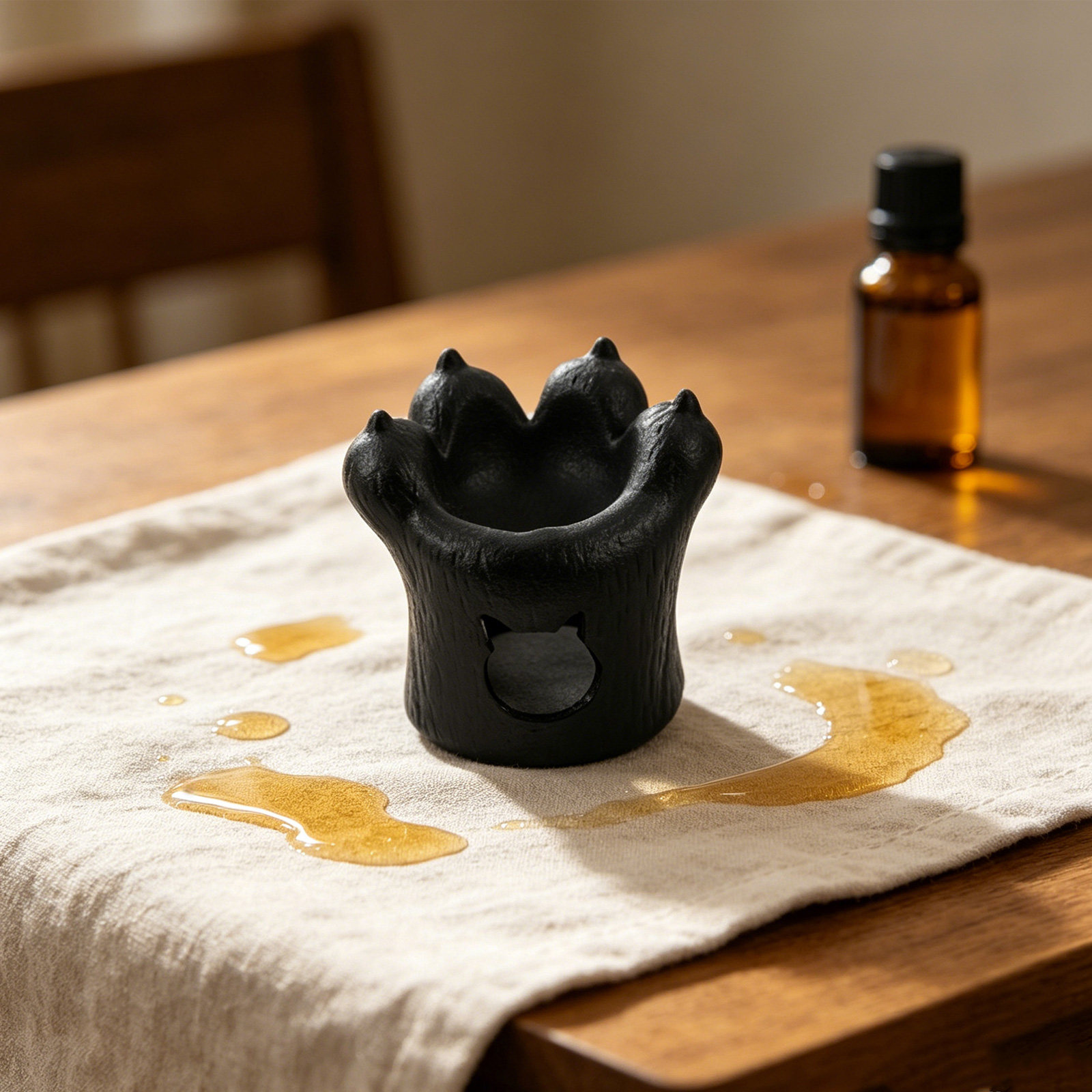 Cat Paw Ceramic Aromatherapy O - Ceramic Oil Burner 评论和价格