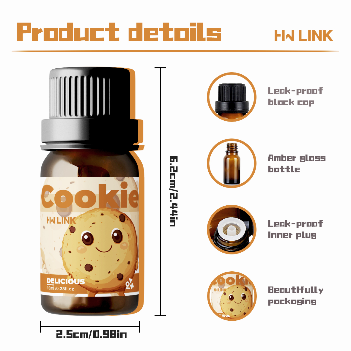 10ml Cookie Fragrance Oils For - Home Fragrance Oil 评论和价格