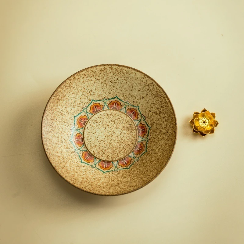 Dunhuang Lotus Incense Holder  - Ceramic Oil Burner 评论和价格