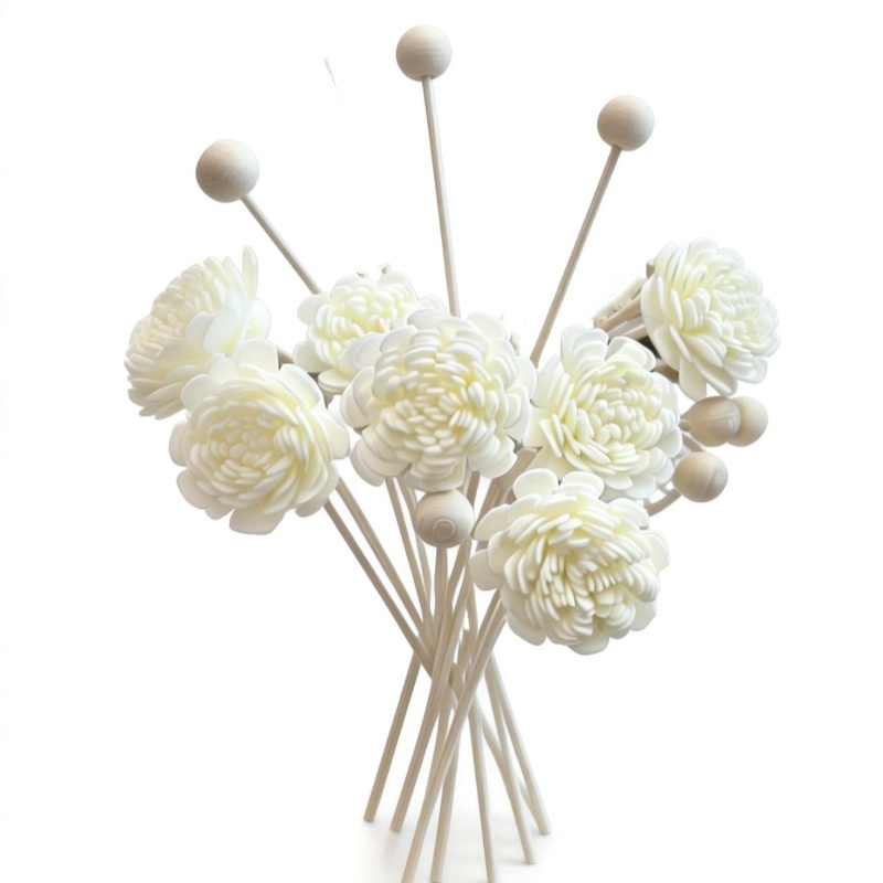 10PCS Artificial Flower Rattan - Home Fragrance Diffuser Sticks 评论和价格