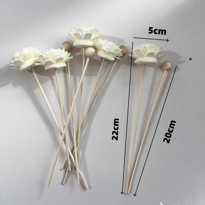 10PCS Artificial Flower Rattan - Home Fragrance Diffuser Sticks 评论和价格