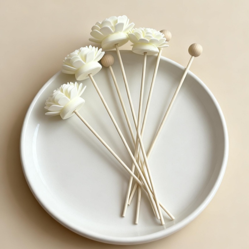 10PCS Artificial Flower Rattan - Home Fragrance Diffuser Sticks 评论和价格