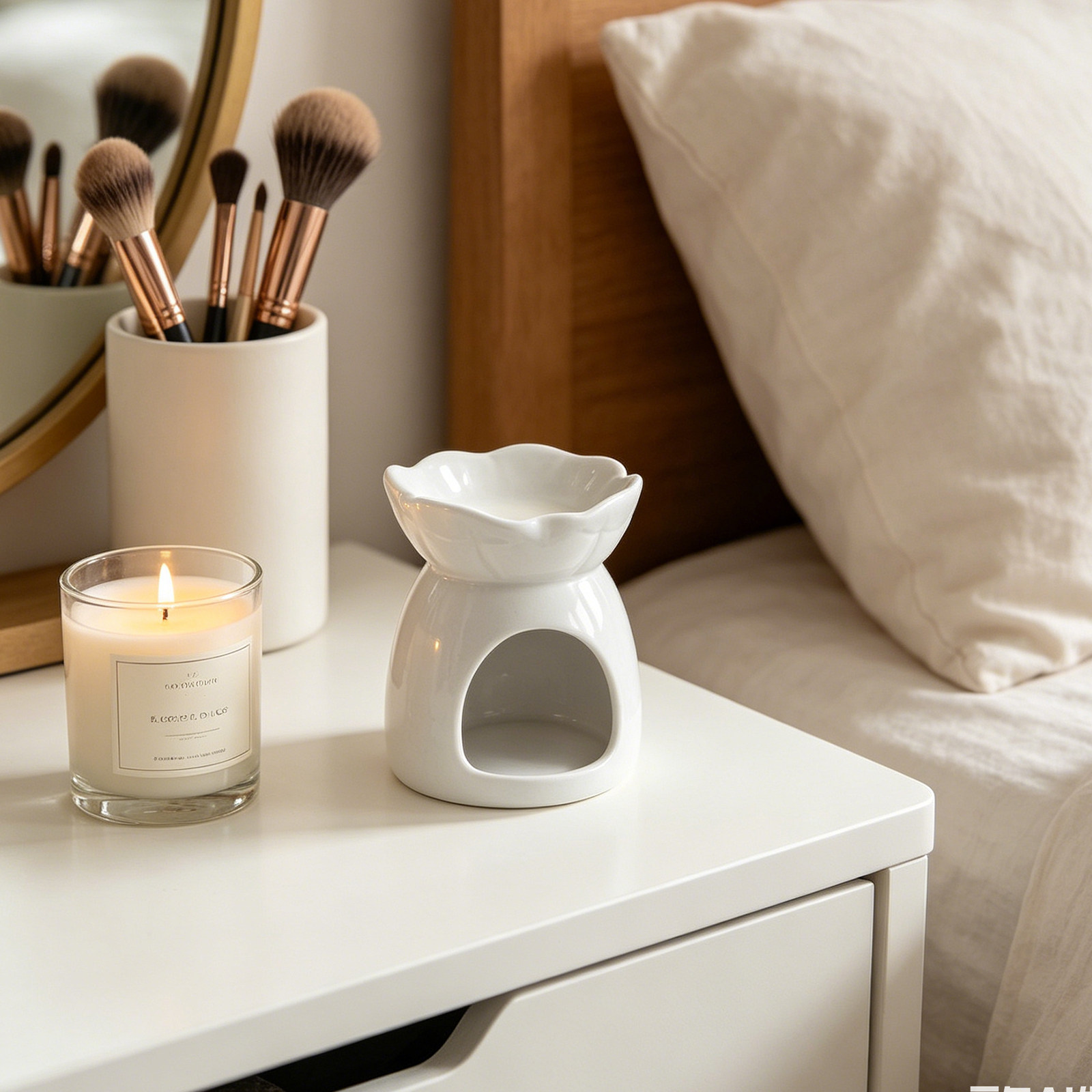 Elegant Ceramic Leaf Shaped Oi - Ceramic Oil Burner 评论和价格