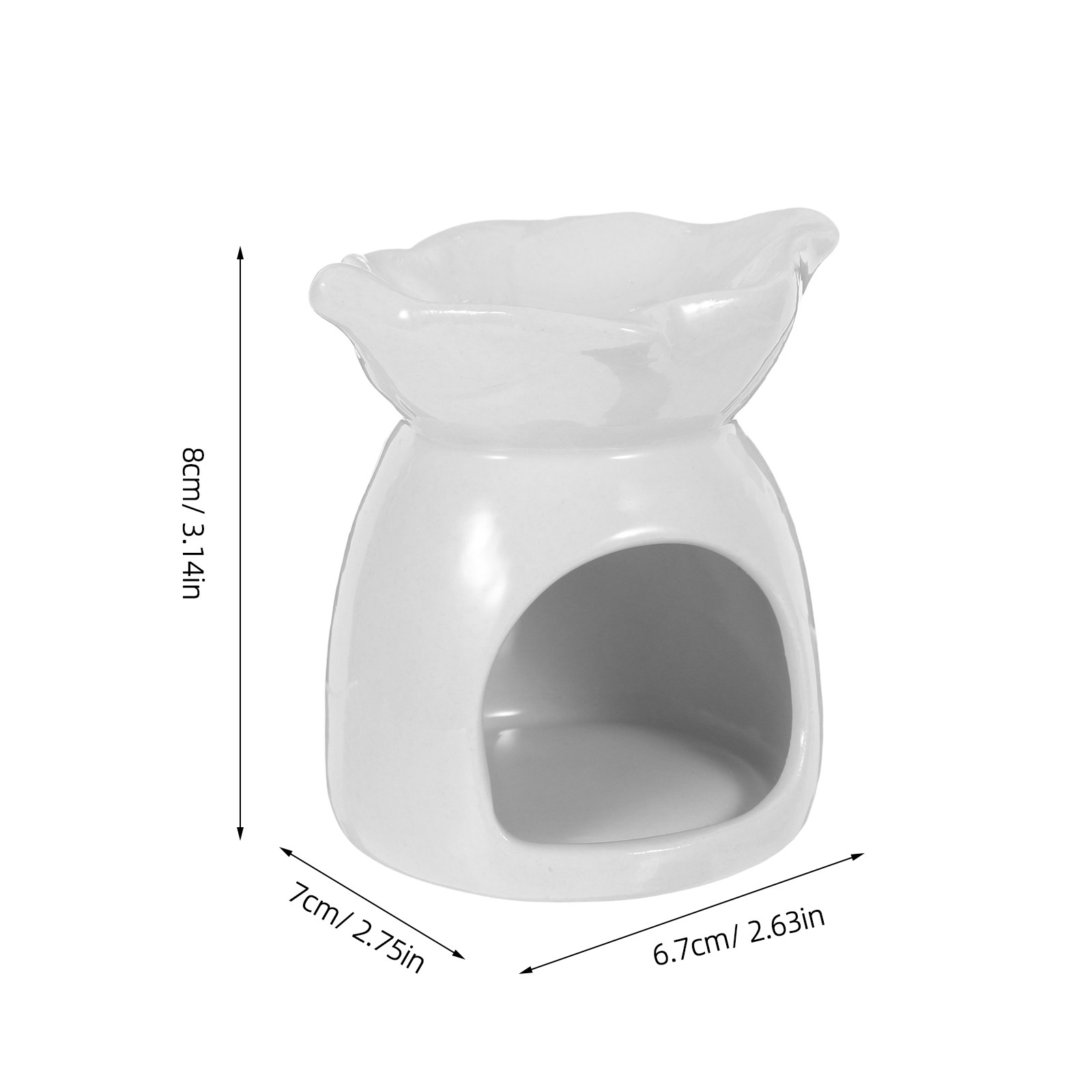 Elegant Ceramic Leaf Shaped Oi - Ceramic Oil Burner 评论和价格