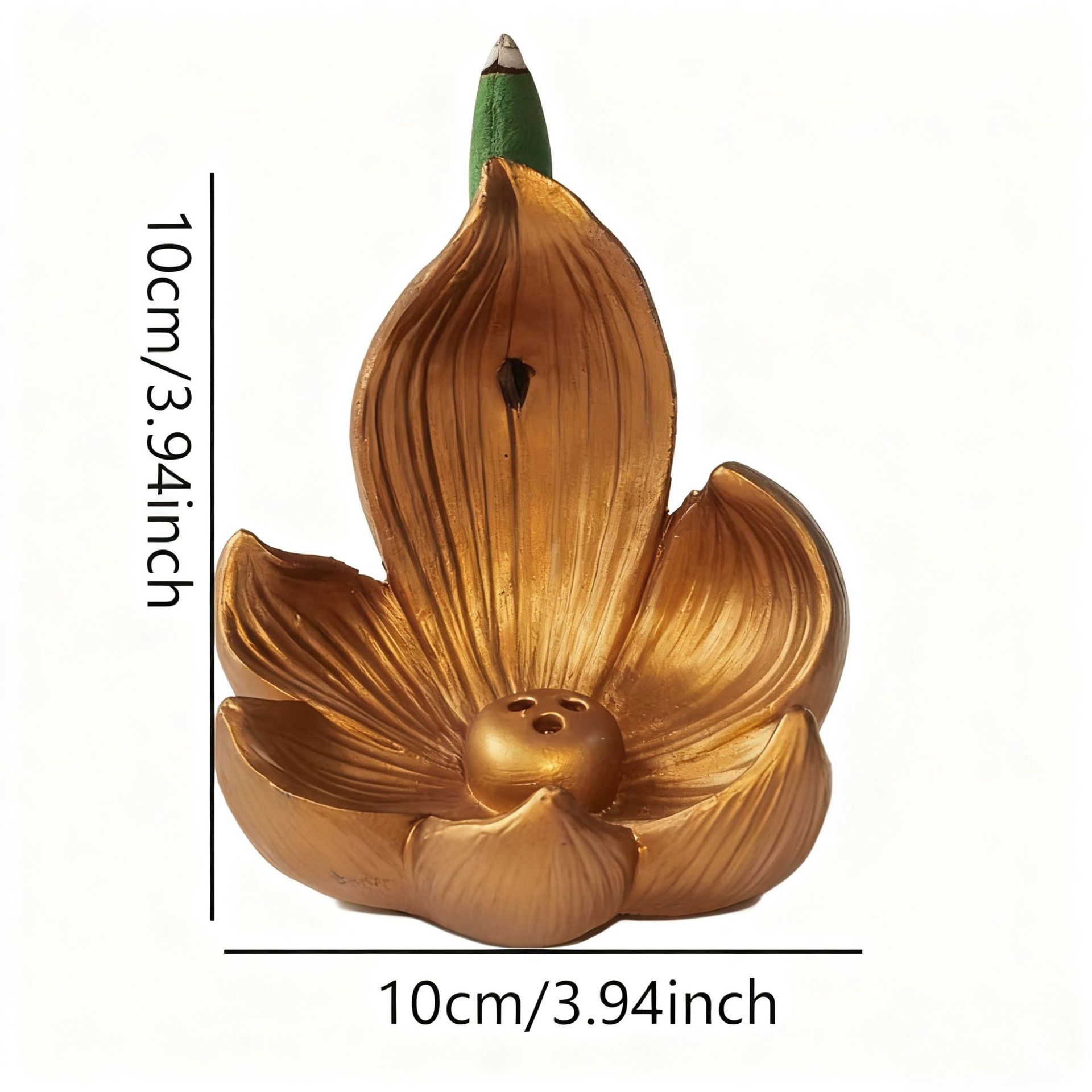 Resin Lotus Incense Burner Hol - Home Fragrance Incense Sticks 评论和价格