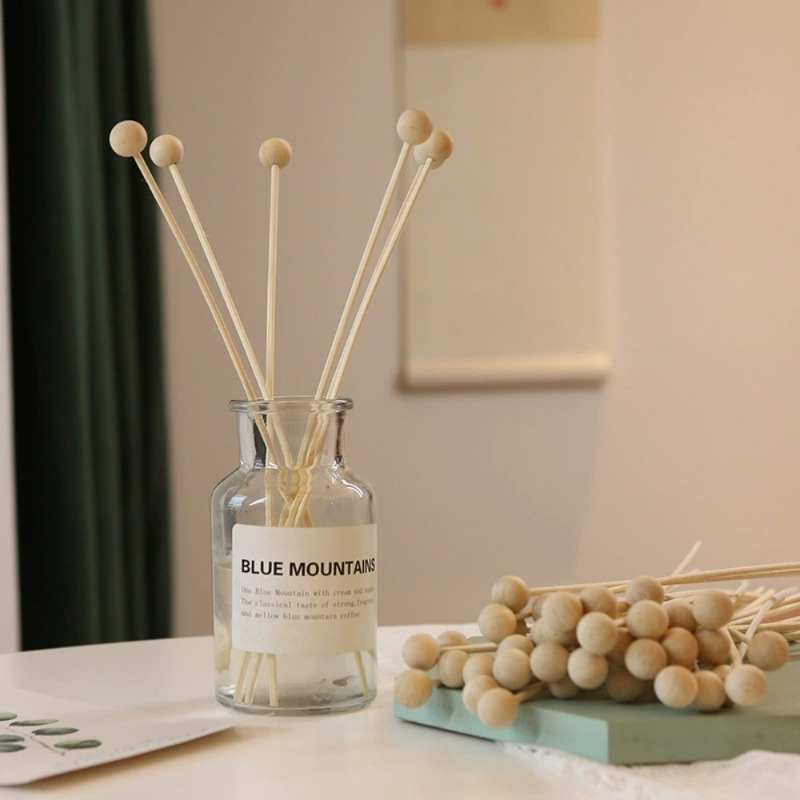 30Pcs/Lot Fireless Wood Ball A - Home Fragrance Diffuser Sticks 评论和价格