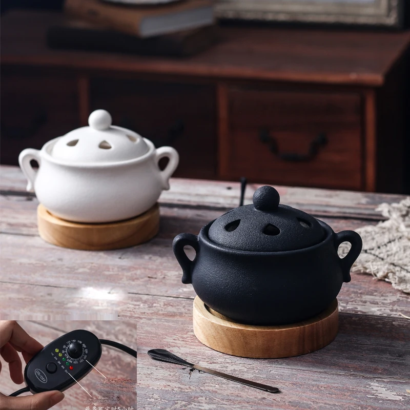 YXY Timed 110V/220V Electric I - Ceramic Oil Burner 评论和价格