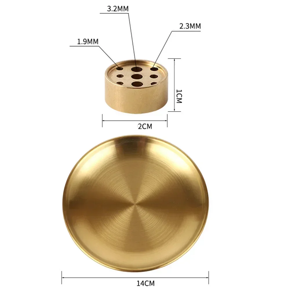 3 In 1 Round Incense Burner 9  - Home Fragrance Incense Sticks 评论和价格