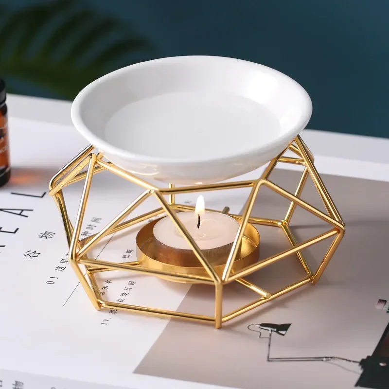 1pcs Romantic Ceramic Tealight - Ceramic Oil Burner 评论和价格