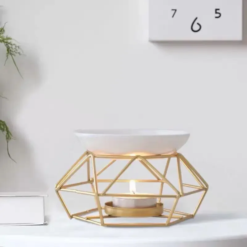 1pcs Romantic Ceramic Tealight - Ceramic Oil Burner 评论和价格